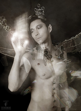 Quite Suddenly a Page of Light