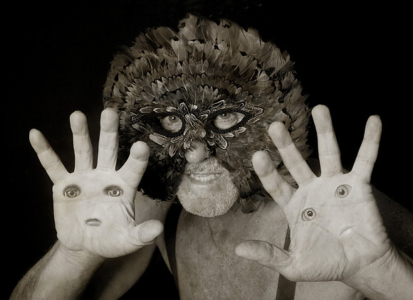 Be good or Mister Feather-head will Get. Your. Face!