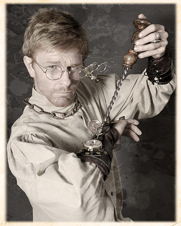 Steampunk Inventor 232a